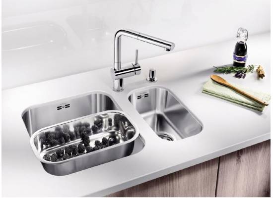 Zlew BLANCO SUPRA 340-U (korek manual) (518199)