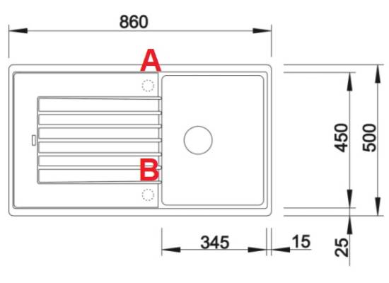 Zlew BLANCO ZIA 45SL ANTRACYT korek manual (516748) *** zamów wycięcie otworów GRATIS ***