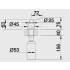 Dozownik BLANCO TIGA chrom (510769)
