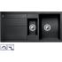 Zlew BLANCO METRA 6S ANTRACYT (korek manual) (513230) *** zamów wycięcie otworów GRATIS ***
