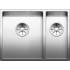 Zlew BLANCO CLARON 340/180-U stal szlachetna lewa (korek manual InFino) 521609