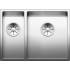 Zlew BLANCO CLARON 340/180-U stal szlachetna prawa (korek manual InFino) 521610