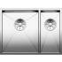 Zlew BLANCO ZEROX 340/180-U komora lewa (korek manual InFino) 521613
