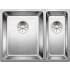 Zlew BLANCO ANDANO 340/180-U stal szlachetna lewa (korek manual InFino) 522979