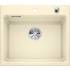 Zlew ceramiczny BLANCO ETAGON 6 Magnolia połysk, korek auto., InFino | Ceramika PuraPlus (525157)