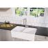 Zlew ceramiczny BLANCO VILLAE FORMHAUS 8 dwie komory biały połysk (525164)
