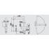 Bateria BLANCO LINUS-F chrom (514025)