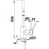 Bateria BLANCO MIDA-S czarny mat (526653)