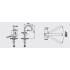 Bateria BLANCO TRIMA chrom (520840)