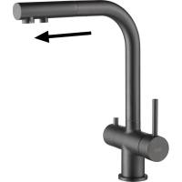 _wysyłka 24H*_ | Bateria BLUE WATER APALA 4-WAY FILTER gun metal (GRAFIT INOX) | 2 x woda filtrowana (BW-5901730617801)