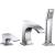 _wysyłka 24H*_ | Bateria wannowa 3-otworowa BLUE WATER LIWIA LIW-BWW.080C chrom (BW-5901730612264)