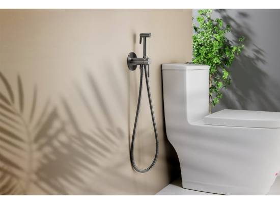 _wysyłka 24H*_ | Bateria bidetowa podtynkowa BLUE WATER BOSTON BOS-BBP.040GN gun metal (GRAFIT INOX) (BW-5901730617627)