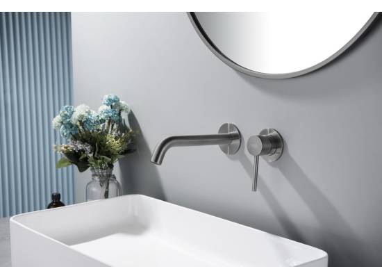 _wysyłka 24H*_ | Bateria umywalkowa podtynkowa BLUE WATER BOSTON BOS-BPU.110GN gun metal (GRAFIT INOX) (BW-5901730617429)