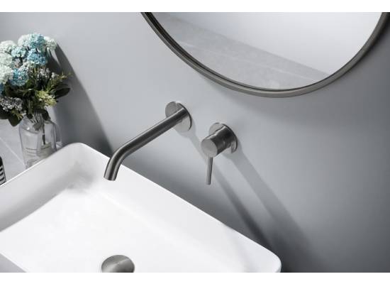 _wysyłka 24H*_ | Bateria umywalkowa podtynkowa BLUE WATER BOSTON BOS-BPU.110GN gun metal (GRAFIT INOX) (BW-5901730617429)