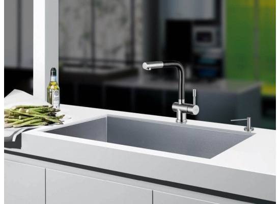 _wysyłka 24H*_ | Bateria BLUE WATER CORSA stal szczotkowana INOX + czarny mat (BW-5901730612950)