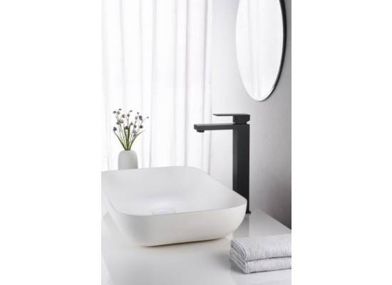 _wysyłka 24H*_ | Bateria umywalkowa wysoka BLUE WATER TORONTO TOR-BUW.050BL czarny mat (BW-5901730615449)