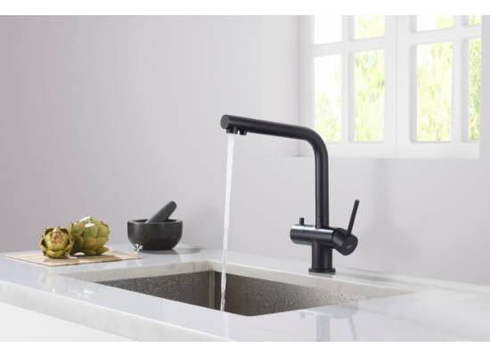 _wysyłka 24H*_ | Bateria BLUE WATER CRYSTAL FILTER czarny mat | 2 x woda filtrowana (BW-5901730616576)