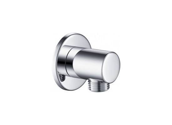 _wysyłka 24H*_ | Przyłącze kątowe węża natrysku BLUE WATER ICONA BW-PKO-ICO.01C chrom okrągłe (BW-5901730614305)