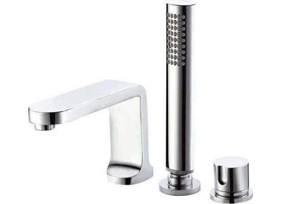 _wysyłka 24H*_ | Bateria wannowa 3-otworowa BLUE WATER GALA GAL-BWW.080C chrom (BW-5901730611588)