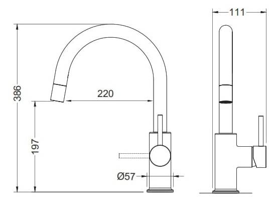 _wysyłka 24H*_ | Bateria BLUE WATER PLAZA gun metal (GRAFIT INOX) (BW-5901730616828)