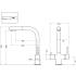 Bateria BLUE WATER APALA FILTER gun metal (GRAFIT INOX) | do wody filtrowanej (BW-5901730616507)