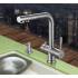 Bateria BLUE WATER ZARA FILTER stal szczotkowana INOX | do wody filtrowanej (BW-5901730611298)