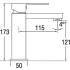 _wysyłka 24H*_ | Bateria umywalkowa BLUE WATER TORONTO TOR-BUN.010BL czarny mat (BW-5901730615432)