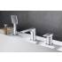 _wysyłka 24H*_ | Bateria wannowa 3-otworowa BLUE WATER MONACO MON-BWW.080C chrom (BW-5901730616118)