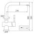 Bateria BLUE WATER CORSA WINDOW stal szczotkowana INOX | podokienna (BW-5901730616965)