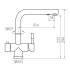 Bateria BLUE WATER ZARA FILTER stal szczotkowana INOX | do wody filtrowanej (BW-5901730611298)