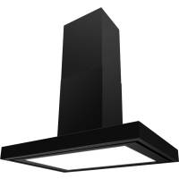 _RABAT_ | Okap przyścienny CIARKO DESIGN T-LIGHT 90 black | 740 m3/h (CDT9002C)
