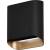 _RABAT_ | Okap przyścienny CIARKO DESIGN SIMPLE 60 black + gold | 650 m3/h (CDP6002B/G)