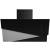_RABAT_ | Okap przyścienny CIARKO DESIGN TRIO 90 black + inox | 550 m3/h (CDP9001CI)