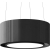 _RABAT_ | Okap wyspowy CIARKO DESIGN MONO LIGHT 60 black | 460 m3/h (CDW6001C)