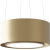 _RABAT_ | Okap wyspowy CIARKO DESIGN PIU LIGHT 80 gold | 640 m3/h (CDW8002Z)