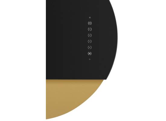 _RABAT_ | Okap przyścienny CIARKO DESIGN ECLIPSE 60 black + gold | 735 m3/h (CDP6001CZ) _RABAT_ | Okap przyścienny CIARKO DESIGN ECLIPSE 60 black + gold | 735 m3/h (CDP6001CZ)