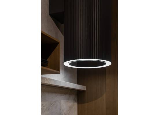 _RABAT_ | _wysyłka 48H*_ | Okap przyścienny CIARKO DESIGN MONOGRAM 38 gold | 670 m3/h (CDP3802Z)