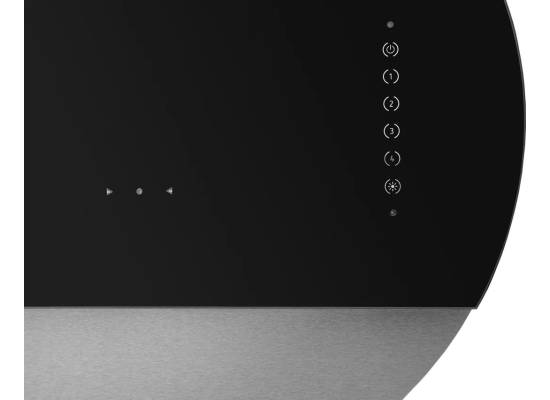 _RABAT_ | Okap przyścienny CIARKO DESIGN ECLIPSE 60 black + inox | 735 m3/h (CDP6001CC) _RABAT_ | Okap przyścienny CIARKO DESIGN ECLIPSE 60 black + inox | 735 m3/h (CDP6001CC)