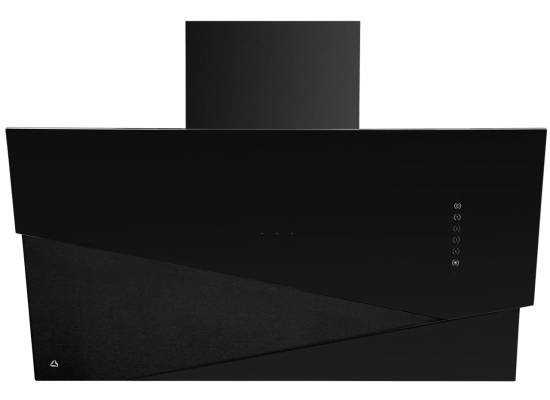 _RABAT_ | Okap przyścienny CIARKO DESIGN TRIO 90 black + black | 550 m3/h (CDP9001CC)
