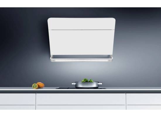 _RABAT_ | Okap przyścienny CIARKO DESIGN ILLUMIA 90 white | 730 m3/h (CDP9002B)