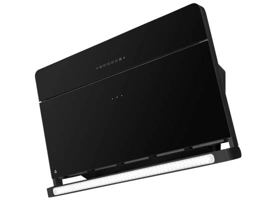 _RABAT_ | Okap przyścienny CIARKO DESIGN ILLUMIA 90 black | 730 m3/h (CDP9002C)