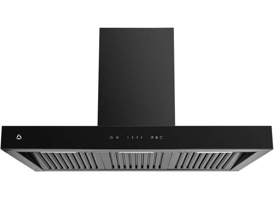 _RABAT_ | Okap przyścienny CIARKO DESIGN MINIMAL 8 black 90 | 720 m3/h (CDP908C)