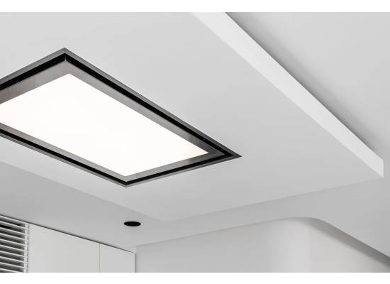 _RABAT_ | Okap sufitowy CIARKO DESIGN SU LIGHT 90x60 black | 750 m3/h (CDS9001B)