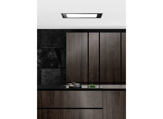 _RABAT_ | Okap sufitowy CIARKO DESIGN SU LIGHT 90x60 black | 750 m3/h (CDS9001B)
