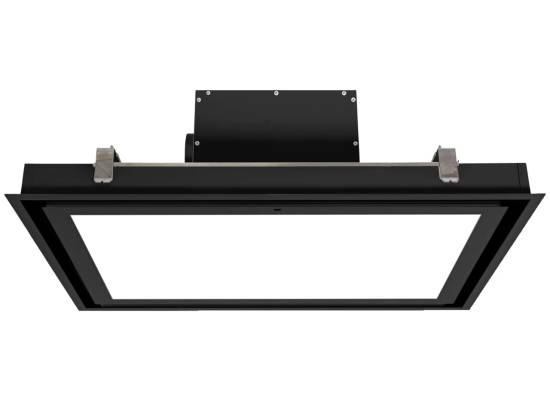_RABAT_ | Okap sufitowy CIARKO DESIGN SU LIGHT 90x60 black | 750 m3/h (CDS9001B)