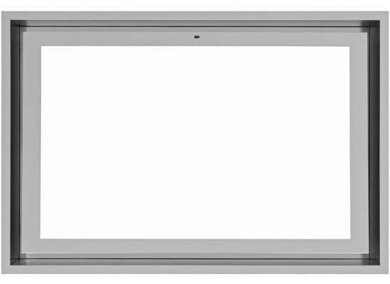 _RABAT_ | Okap sufitowy CIARKO DESIGN SU LIGHT 90x60 inox + white | 750 m3/h (CDS9001IB)