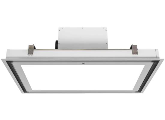 _RABAT_ | Okap sufitowy CIARKO DESIGN SU LIGHT 90x60 inox + white | 750 m3/h (CDS9001IB)