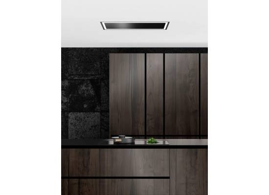 _RABAT_ | Okap sufitowy CIARKO DESIGN SU FRAME 90x60 black | 750 m3/h (CDS9002C)
