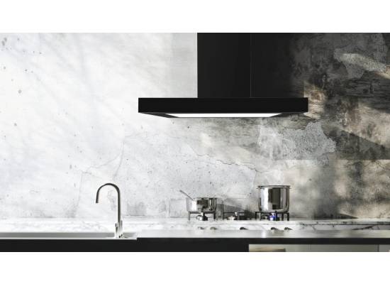 _RABAT_ | Okap przyścienny CIARKO DESIGN T-LIGHT 60 black | 730 m3/h (CDT6002C)