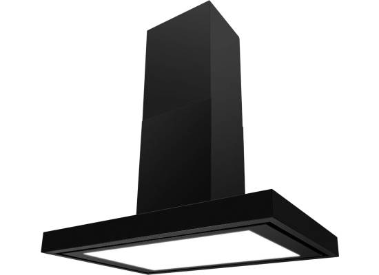 _RABAT_ | Okap przyścienny CIARKO DESIGN T-LIGHT 60 black | 730 m3/h (CDT6002C)